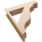 Ekena Millwork 7 1/2-in W x 30-in D x 36-in H Funston Block Rough Cedar Woodgrain TimberThane Outlooker, Primed Tan OUTUR075X30X36FST44RCPR - alternate 2